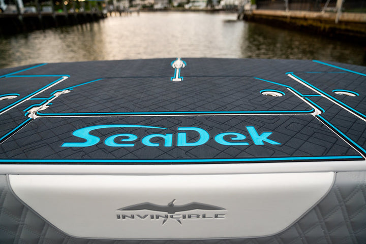 Custom SeaDek flooring